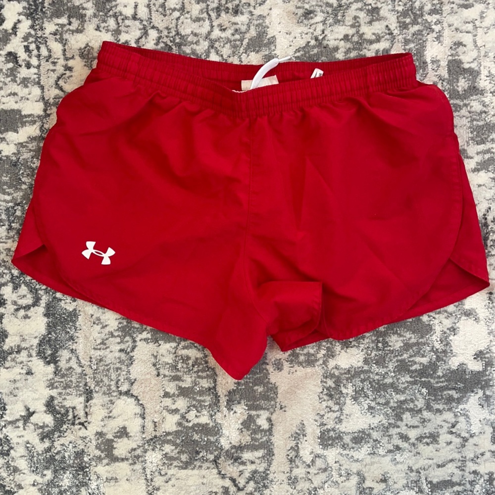 Red Under Armour Shorts